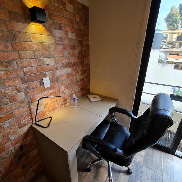 R10 DOUBLE STUDIO at ITESM CEM Full Services, Shared-Kitchen, Fridge ,Laundry, Smart TV, Parking, Balcony - Habitación Doble con baño privado - 6