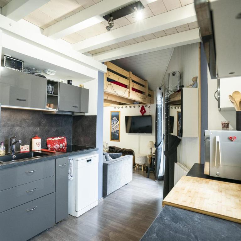 Appartement 2 pièces avec mezzanine pour 5 personnes à Châtel - FR-1-676-206 - Apartment - 2