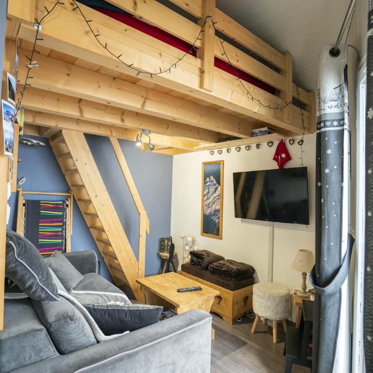 Appartement 2 pièces avec mezzanine pour 5 personnes à Châtel - FR-1-676-206 - Apartment - 5