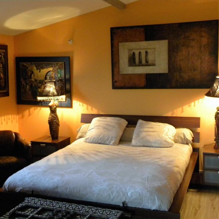 Villa Mogador Piscine et Balnéo - Suite Deluxe avec Baignoire Spa - 8