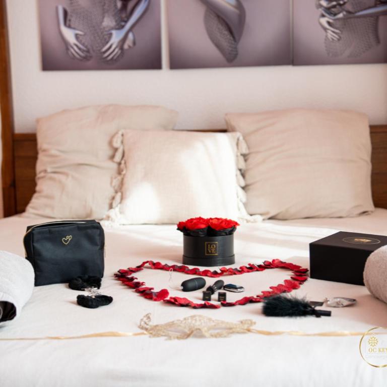L'Ecrin d'Albi - Love Room - 1 chambre - Apartment mit 1 Schlafzimmer und Whirlpool - 22