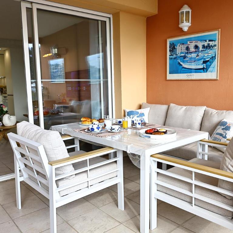 Les Sanguinaires N'7 - T2 Vue Mer, Piscine & Plage - Appartement 1 Chambre avec Vue sur la Mer et Terrasse - 19