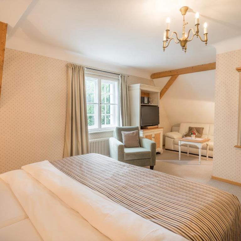Geldernhaus Hotel garni - Doppelzimmer mit Bergblick - 1