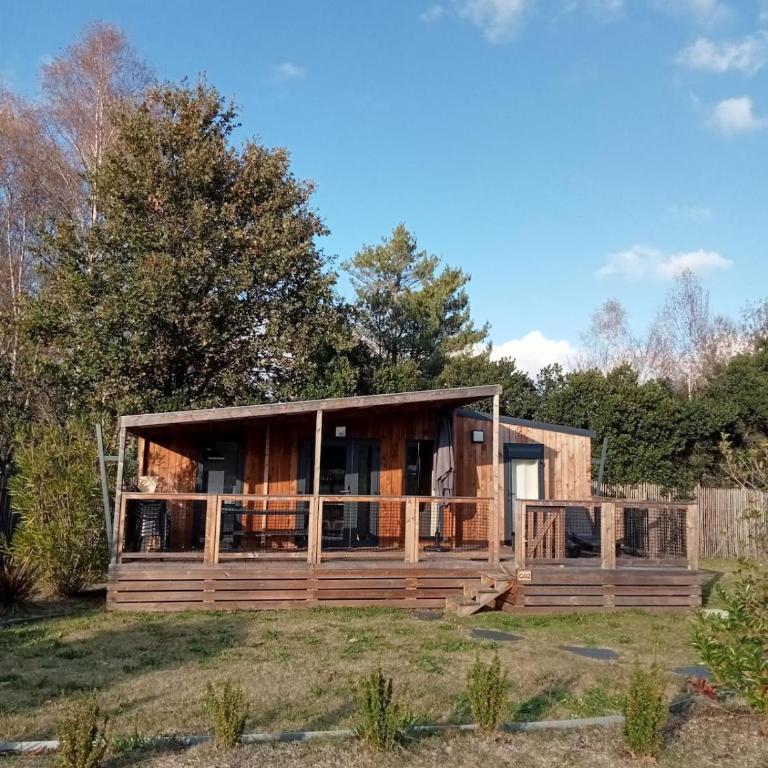 Chalet 3 chambres Bassin Arcachon - Camping- Parc aquatique - Chalet 3 Chambres - 2