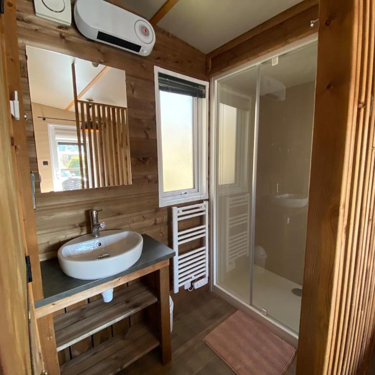 Chalet 3 chambres Bassin Arcachon - Camping- Parc aquatique - Chalet 3 Chambres - 34