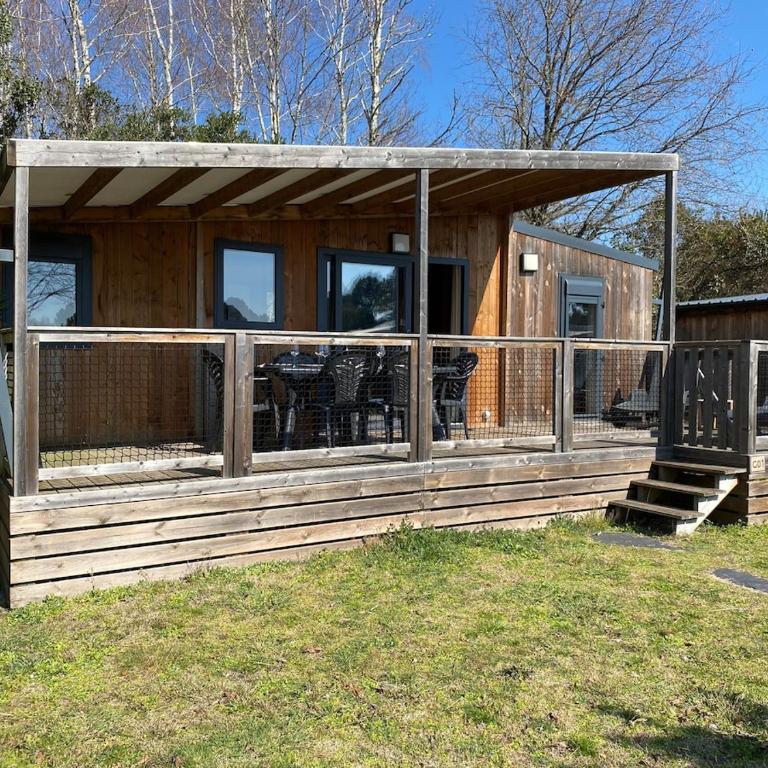Chalet 3 chambres Bassin Arcachon - Camping- Parc aquatique - Chalet 3 Chambres - 6