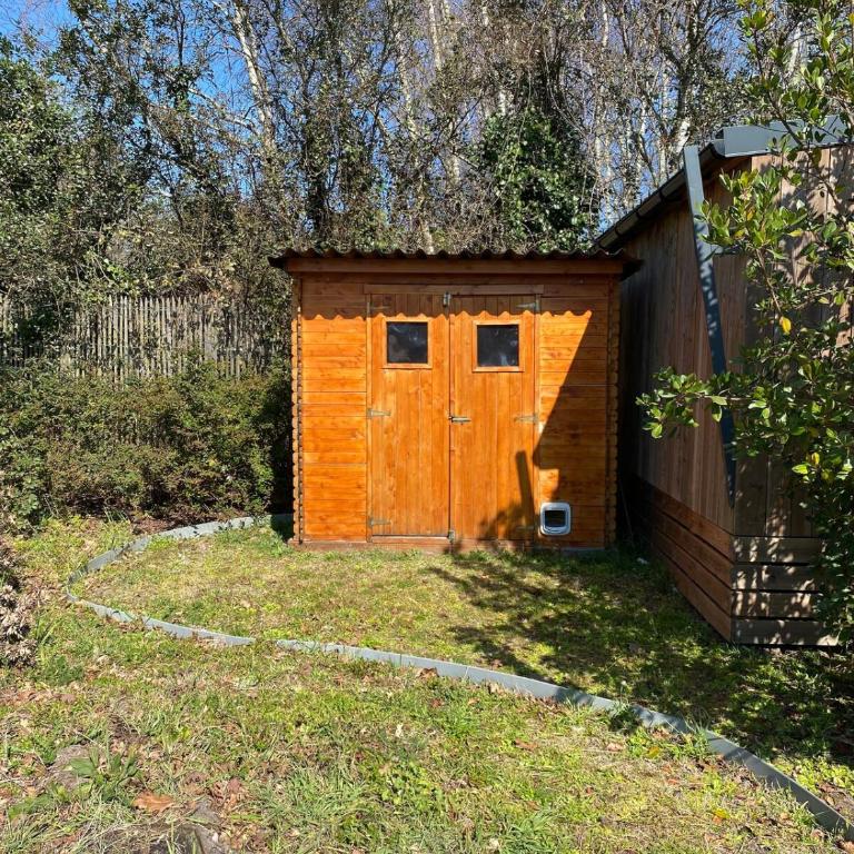 Chalet 3 chambres Bassin Arcachon - Camping- Parc aquatique - Chalet 3 Chambres - 35