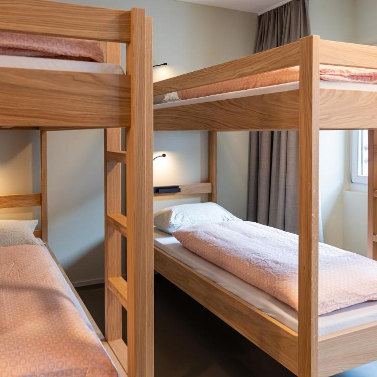 Martigny Youth Hostel - Einzelbett im Schlafsaal mit 6 Betten - 2