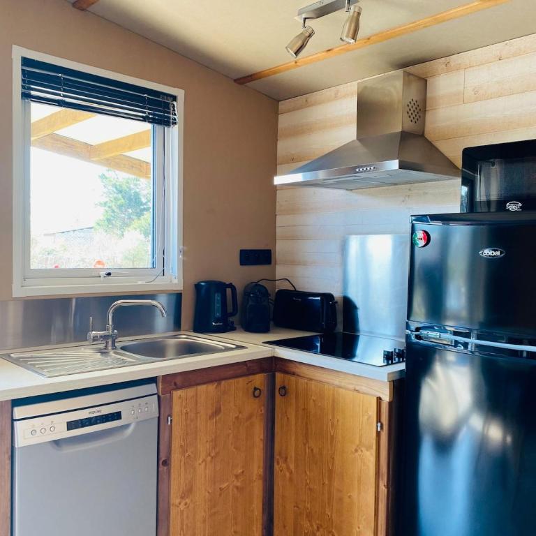 Chalet 3 chambres Bassin Arcachon - Camping- Parc aquatique - Chalet 3 Chambres - 15