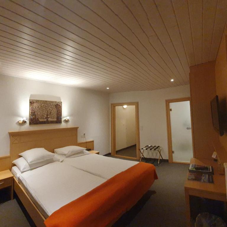 Hôtel Splendide - Chambre Double Supérieure avec Balcon et Vue sur la Montagne - 10