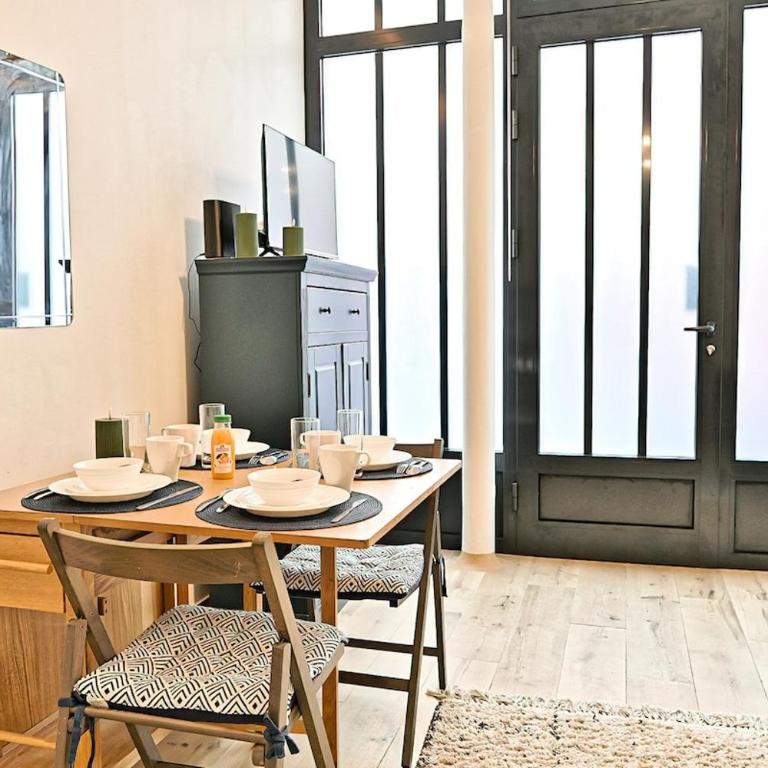 Duplex agréable et comfortable dans le 9ème - Appartement 1 Chambre - 8