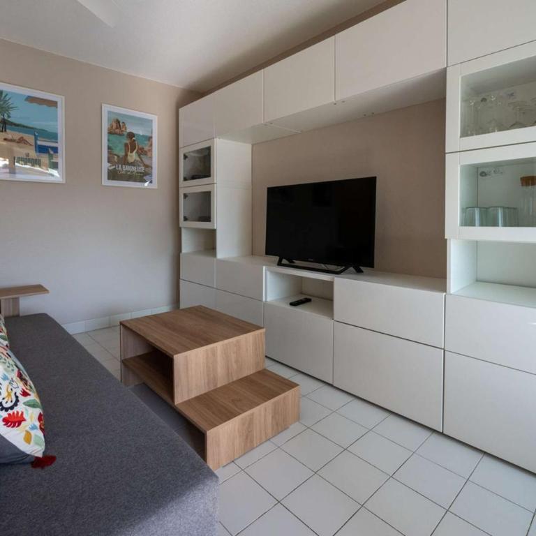 T2 cabine rénové/Piscine/Clim/commerces - Appartamento con 1 Camera da Letto - 3