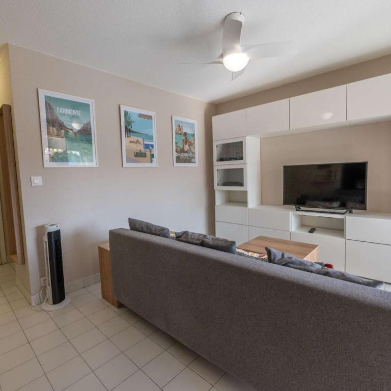T2 cabine rénové/Piscine/Clim/commerces - Appartamento con 1 Camera da Letto - 11