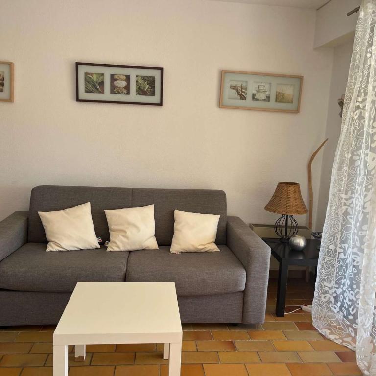 T2 en rez de jardin , proche plage de St Clair et commerces - Appartement 1 Chambre avec Jardin - 10