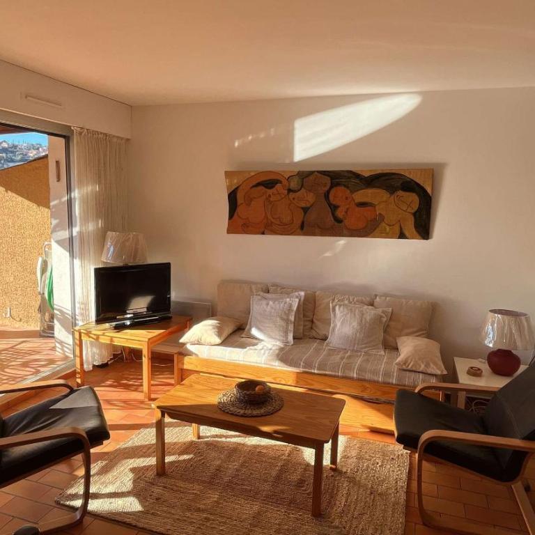 Paisible T2- PLages et Commerces - Appartement 1 Chambre avec Terrasse - 4