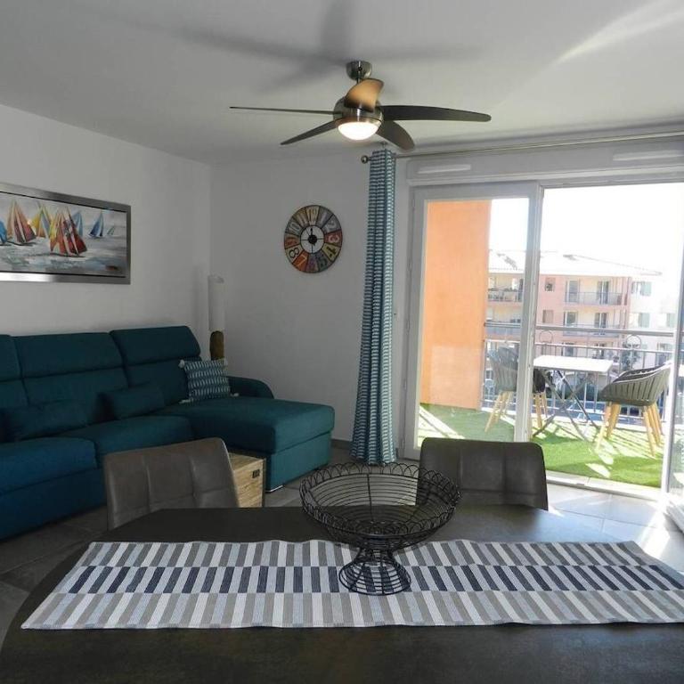 T3 spacieux- Clim- Piscine - Appartement 2 Chambres avec Balcon - 4