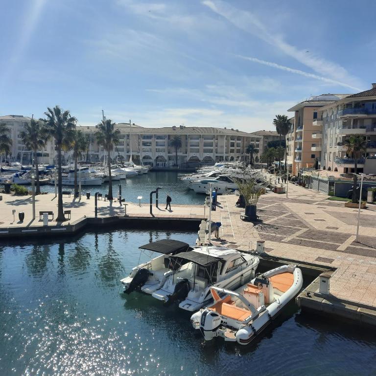 Coeur Marina climatisé terrasse parking - Apartamento de 1 dormitorio - 27