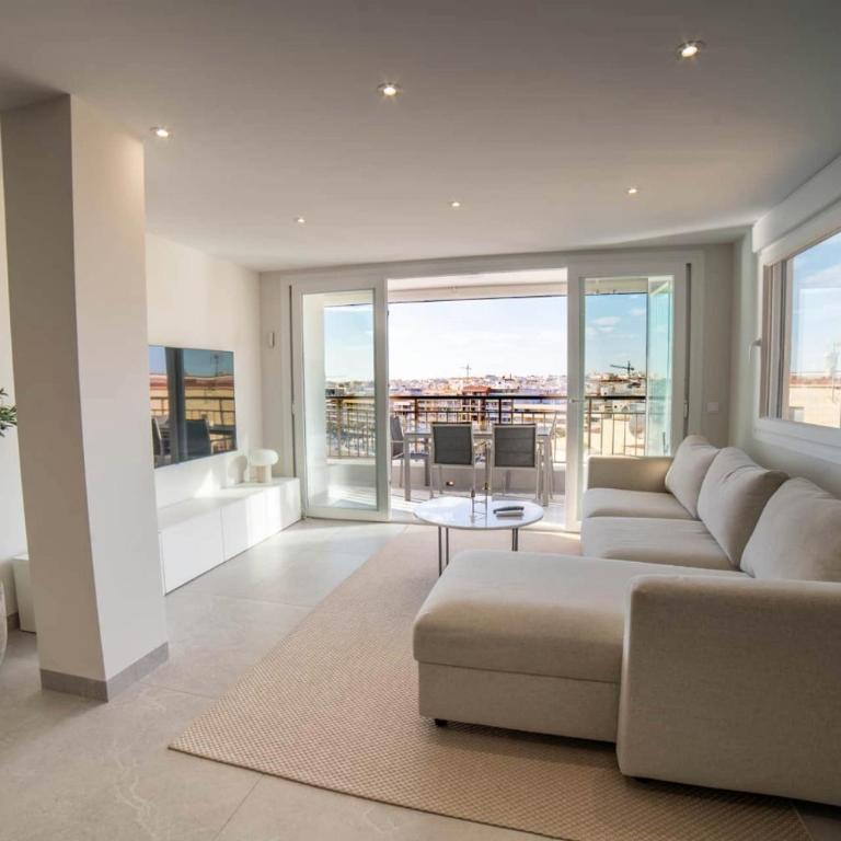 Frontline Apartment Sea Views - Pool - Center - Apartamento de 3 dormitorios con vistas al océano - 9