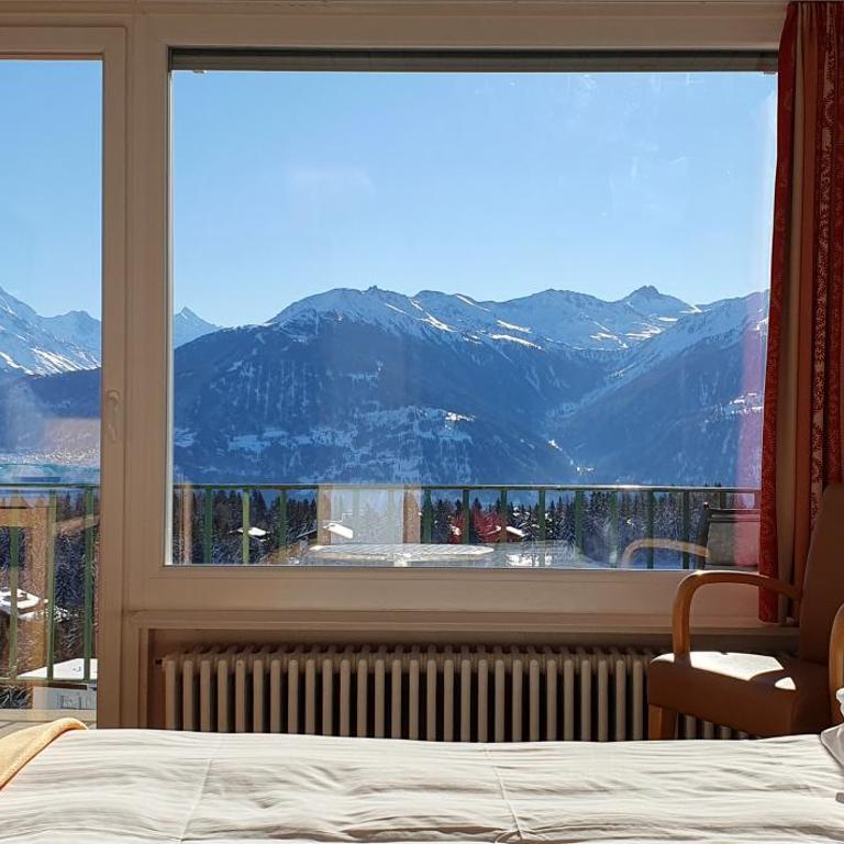 Hôtel Splendide - Chambre Simple Supérieure avec Balcon - Vue sur Montagne - 5