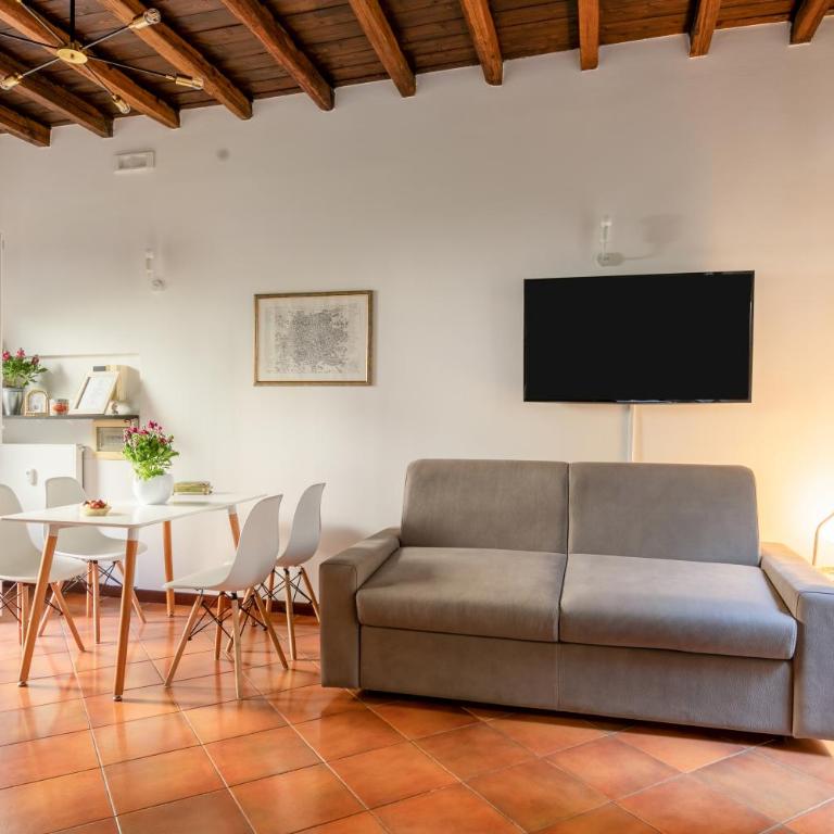 Quiet Trevi Fountain Apartment Courtyard & Patio - Appartamento con 1 Camera da Letto - 16