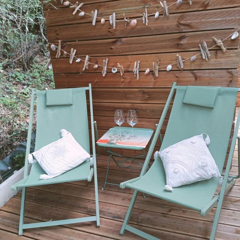 Au Pied De La Colline calme et détente Pézenas - Appartement 1 Chambre - 8