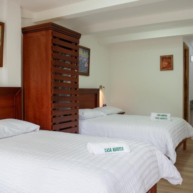 Casa Augusto en El Refugio Spa Garden - Habitación Doble Estándar con vistas a la montaña - 2 camas - 8