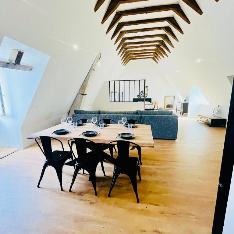Le Loft - Entre Loire et Chateau Royal - Manoir de la Concorde - Three-Bedroom Apartment - 9