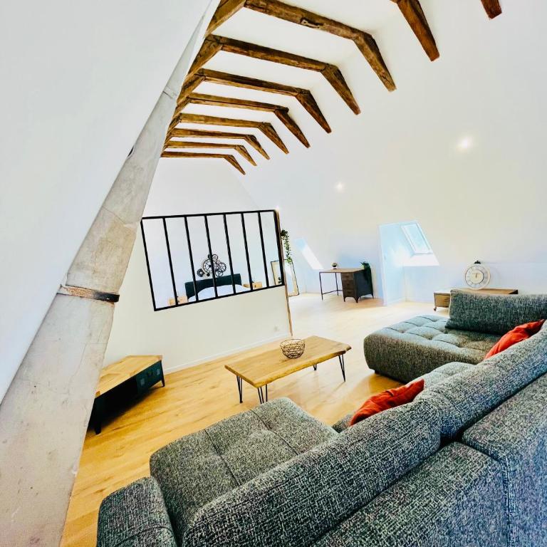 Le Loft - Entre Loire et Chateau Royal - Manoir de la Concorde - Three-Bedroom Apartment - 11