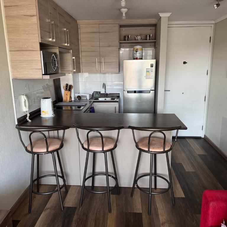 Departamento frente al metro comuna de Recoleta - Apartamento Superior de 1 dormitorio con balcón - 5