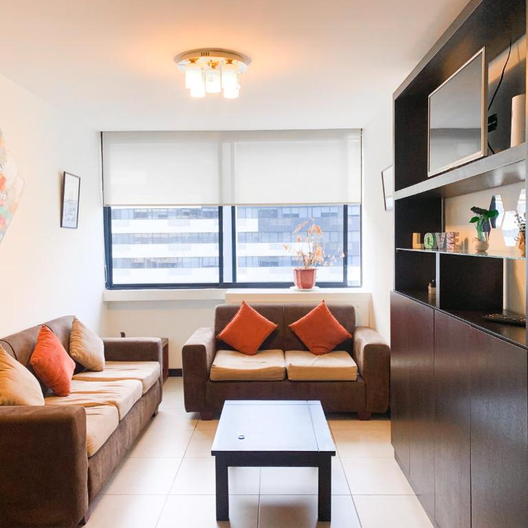 Depa familiar en piso alto vistas espectaculares - Suite with River View - 15