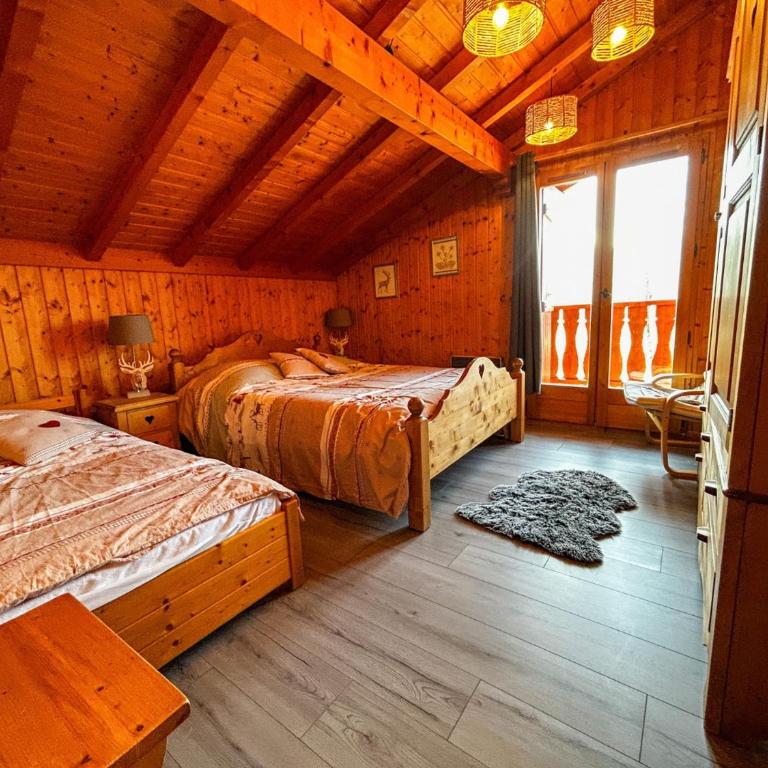 Chalet jusqu’à 16 pers. à Bernex, animaux admis - Chalet con 3 Camere da Letto - 9