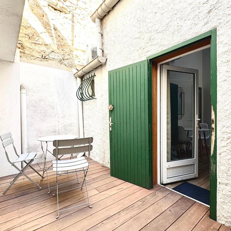 Le Studio des Tilleuls, Climatisé & Vrai Lit - Apartment mit 1 Schlafzimmer - 3