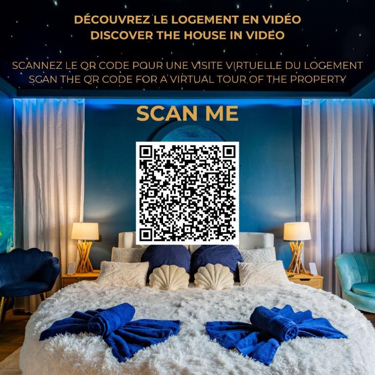 CathyVoyages - Ciel étoilé - Bord de Mer - Parking gratuit - Vidéoprojecteur - Lit rond - La Paillote Strasbourgeoise - Appartamento con 1 Camera da Letto - 4