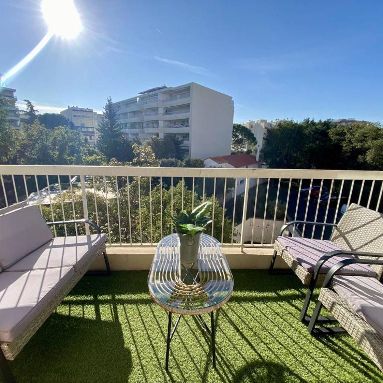 Cannes proche Croisette - 2P tout confort terrasse - Appartement 1 Chambre avec Terrasse - 1