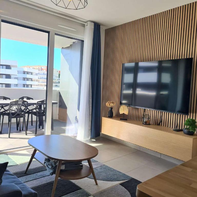 Appartement 2 pièces CAP D 'AGDE CT037-112 - Apartment mit 1 Schlafzimmer - 2