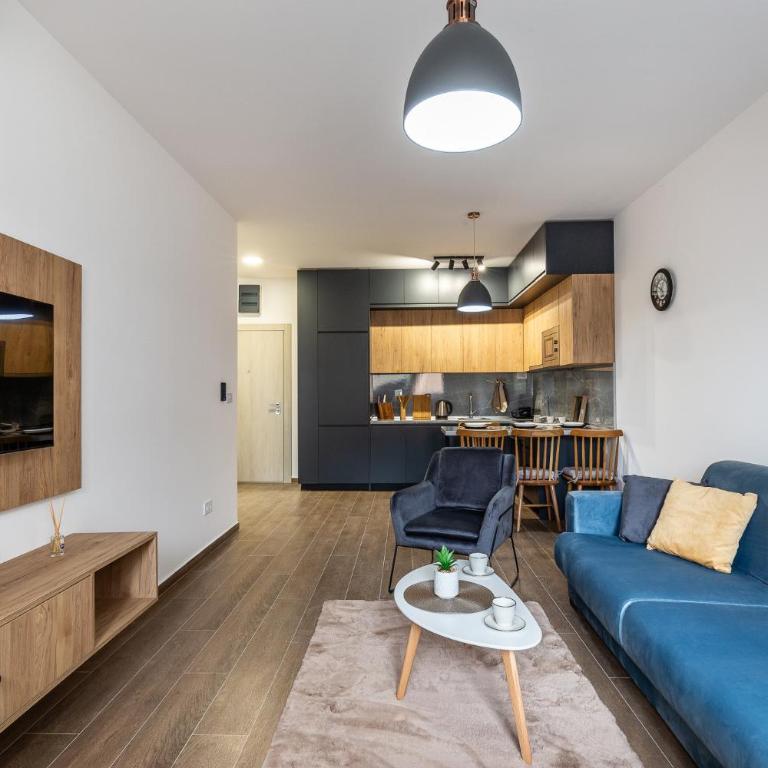 Warm-colored stylish apartment - Apartman sa 1 Spavaćom Sobom - 3