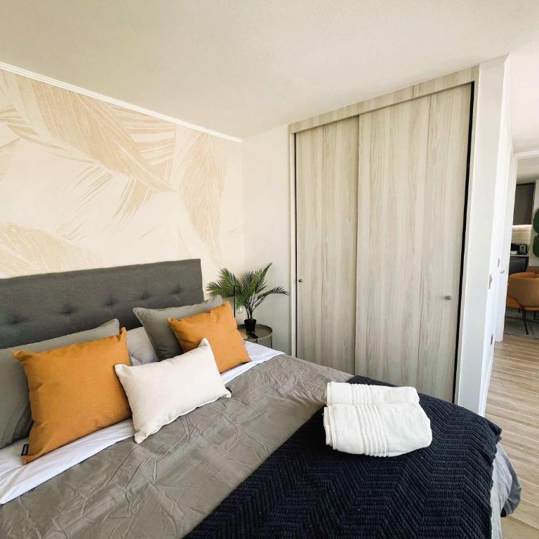 HOM I 1D1B cerca al Metro Nunoa vista a la ciudad - Apartamento - 11
