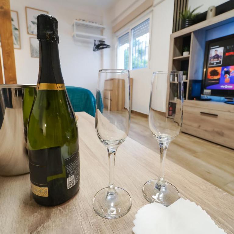 Apartamento Playa La Carihuela con Wi-Fi - Apartamento de 1 dormitorio - 23