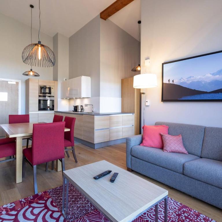 Superbe apt 4 pièces avec piscine, spa, salle de fitness, parking et WIFI inclus aux Arcs 1800 - FR-1-352-45 - Appartement (6 Adultes) - 6