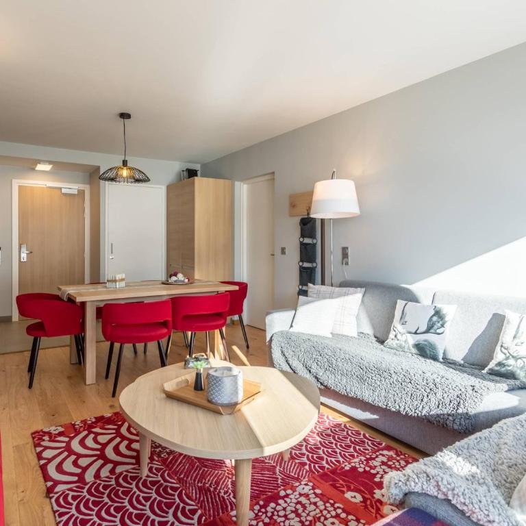 Appartement moderne 4 pièces avec piscine, spa, parking et accès direct aux pistes - FR-1-352-65 - Appartement (6 Adultes) - 6