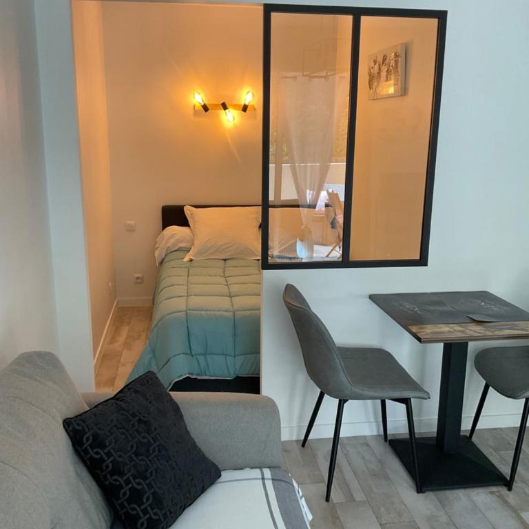 Studio coin nuit terrasse parking Clim - Apartamento de 1 dormitorio - 7
