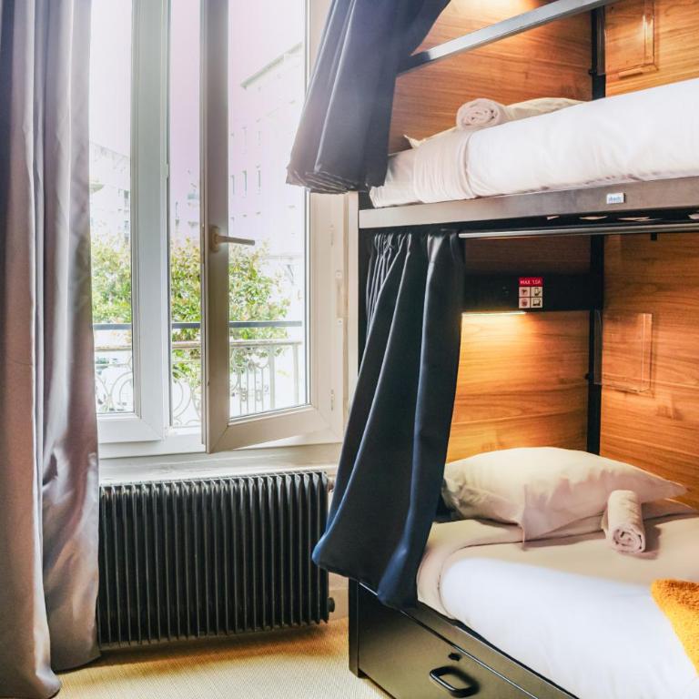 HO36 Hostel Lyon - Lit dans Dortoir Mixte avec Salle de Bains Commune - 8