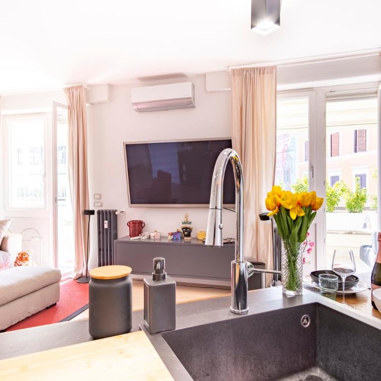 Elegantis Penthouse in the Heart of Rome With Private Terrace and View - Appartamento con 2 Camere da Letto e Terrazza - 18