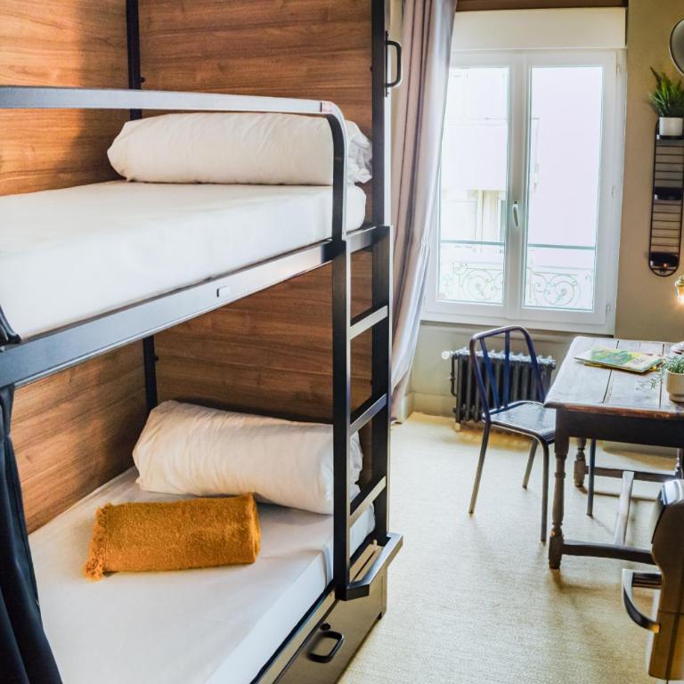 HO36 Hostel Lyon - Dortoir Privé avec Salle de Bains Commune (2 Adultes) - 6