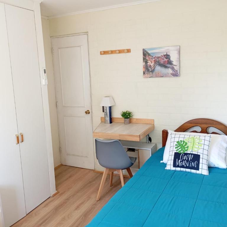 Hostal Rucatremo - Habitación Doble con baño compartido - 2 camas - 1