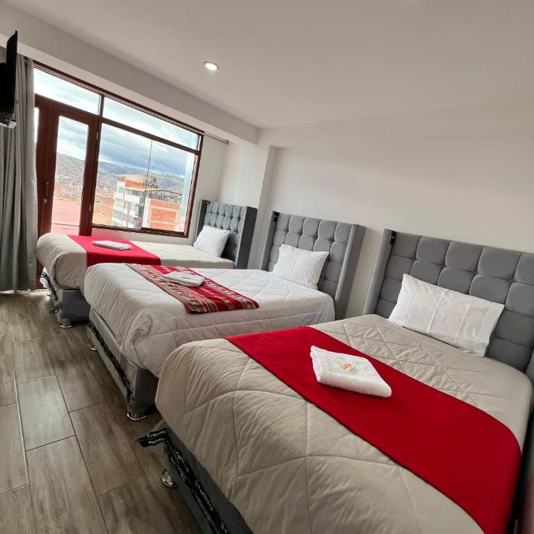 HAYLLI QOSQO Hotel Inn - Habitación Triple con balcón - 1
