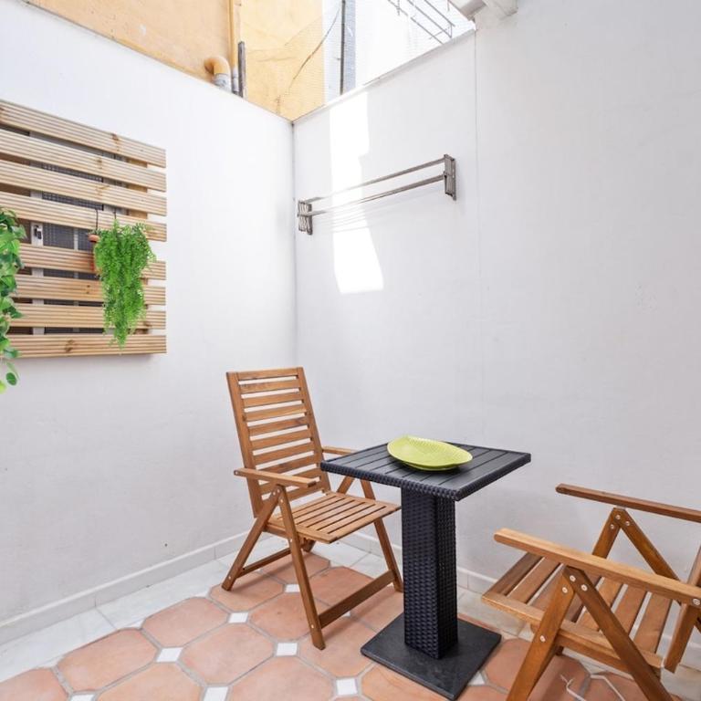 Apartamento en la Playa con patio - Apartamento de 1 dormitorio - 1