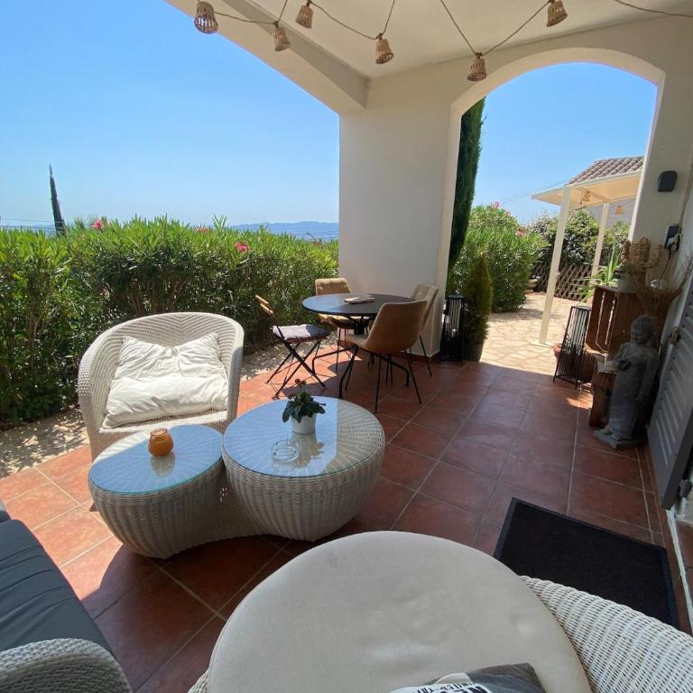 Maison au calme dans résidence privée avec piscine vue mer - Casa Vacanze con 3 Camere da Letto - 8