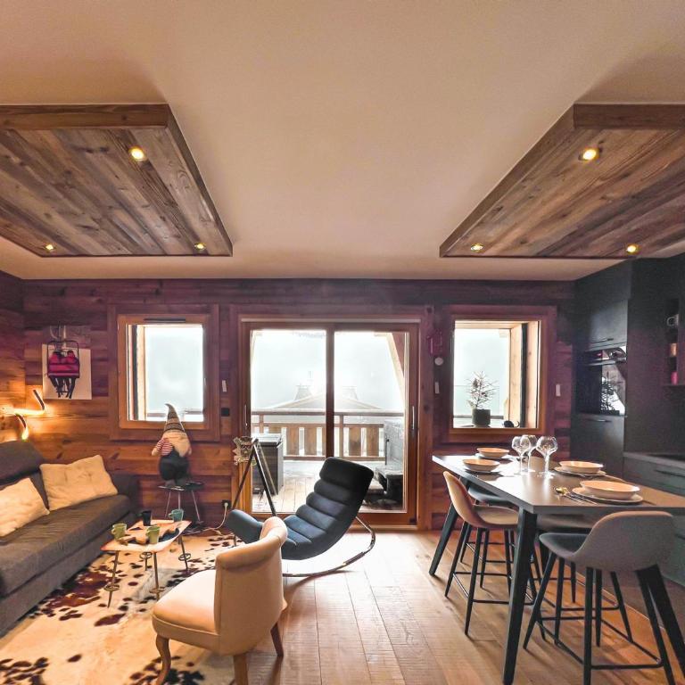 Bel appartement aux Gets avec sauna, jacuzzi et Wi-Fi - FR-1-671-289 - Appartement - 1