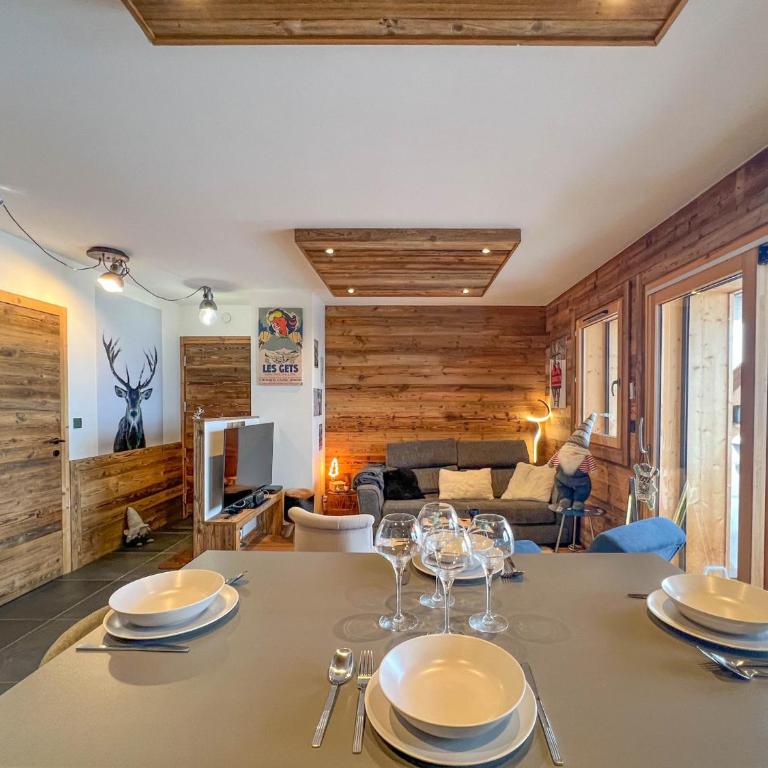 Bel appartement aux Gets avec sauna, jacuzzi et Wi-Fi - FR-1-671-289 - Appartement - 9